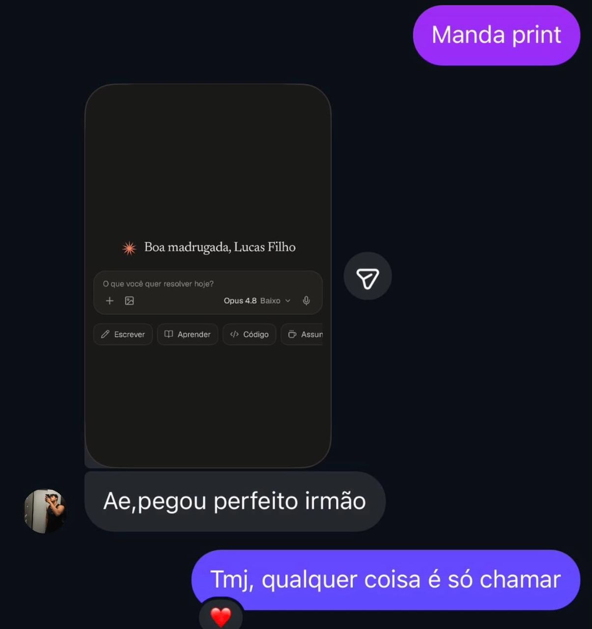 Depoimento real de um usuário do Claude UnlimitedAI